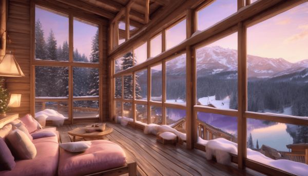 Venez profiter d’une vue incroyable au chalet Maline