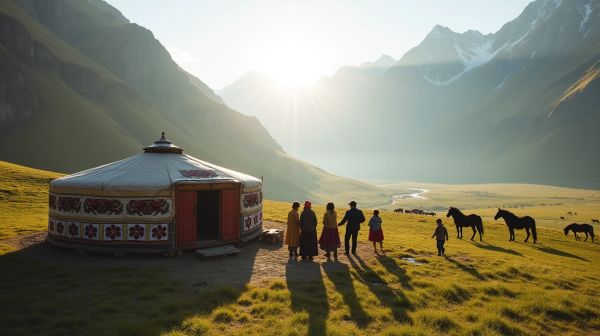 Voyage solidaire au kirghizistan : immersion au cœur de la vie nomade